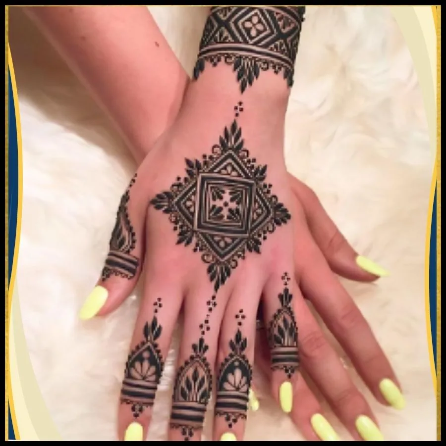 Moroccan Mehndi Design