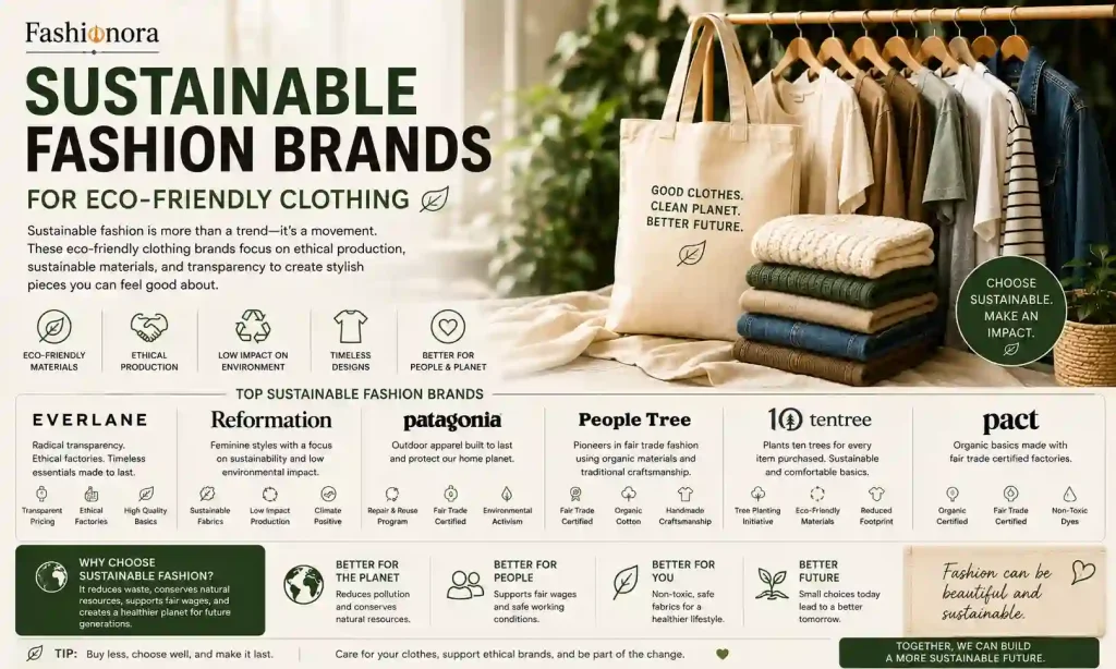 Sustainable Fashion Brands for Eco-Friendly Clothing