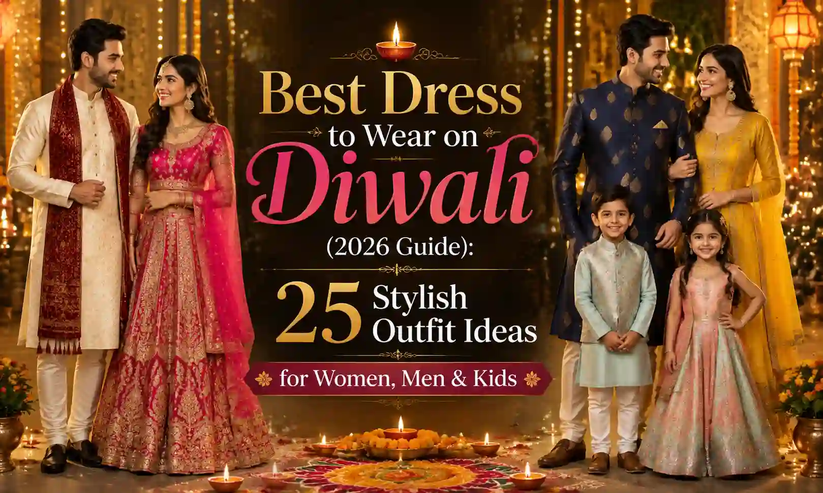 Best Dress to Wear on Diwali