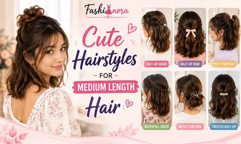 Cute Hairstyles for Medium Length Hair