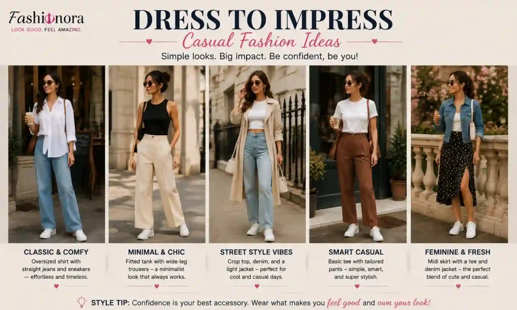 Dress to Impress Casual Fashion Ideas