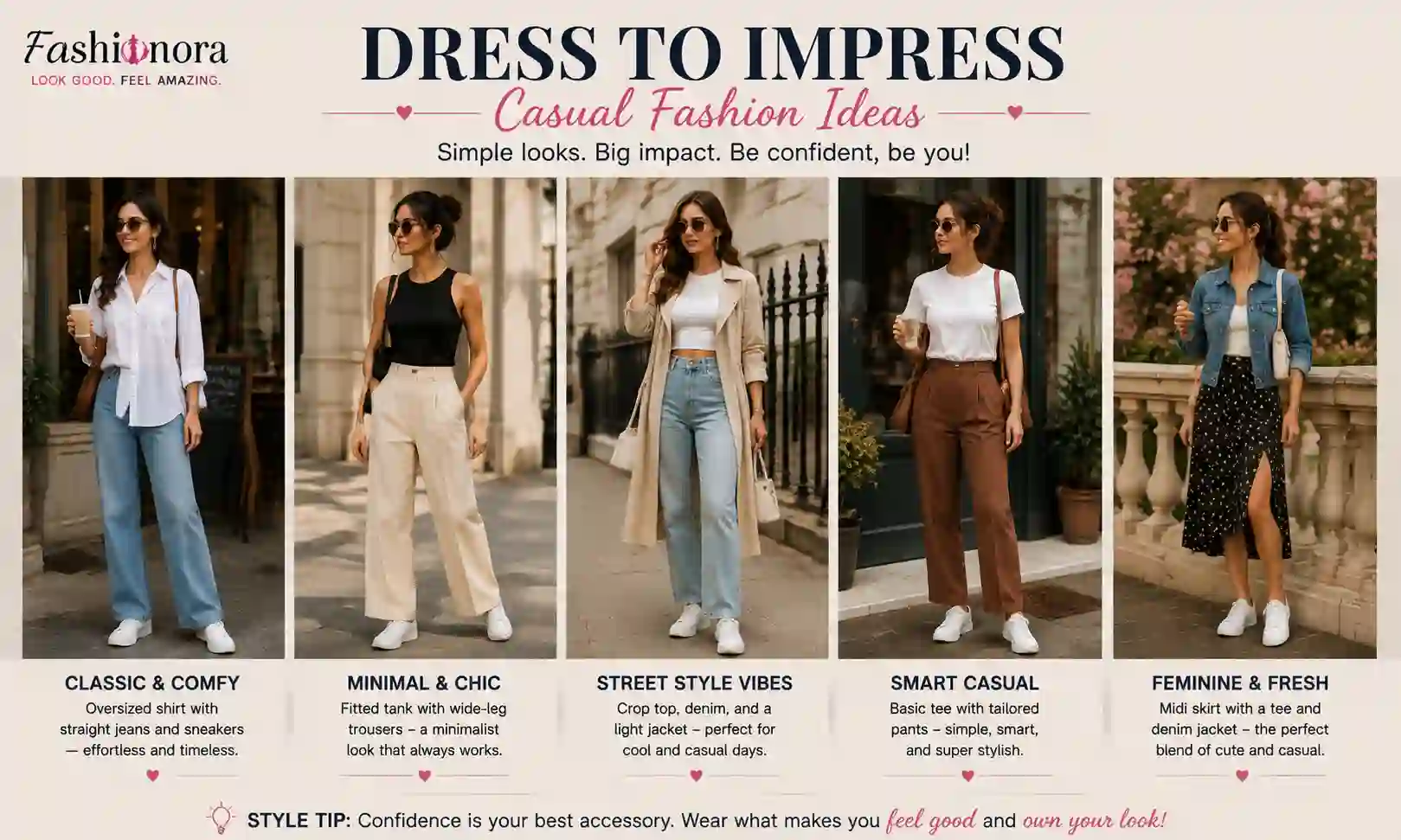 Dress to Impress Casual Fashion Ideas