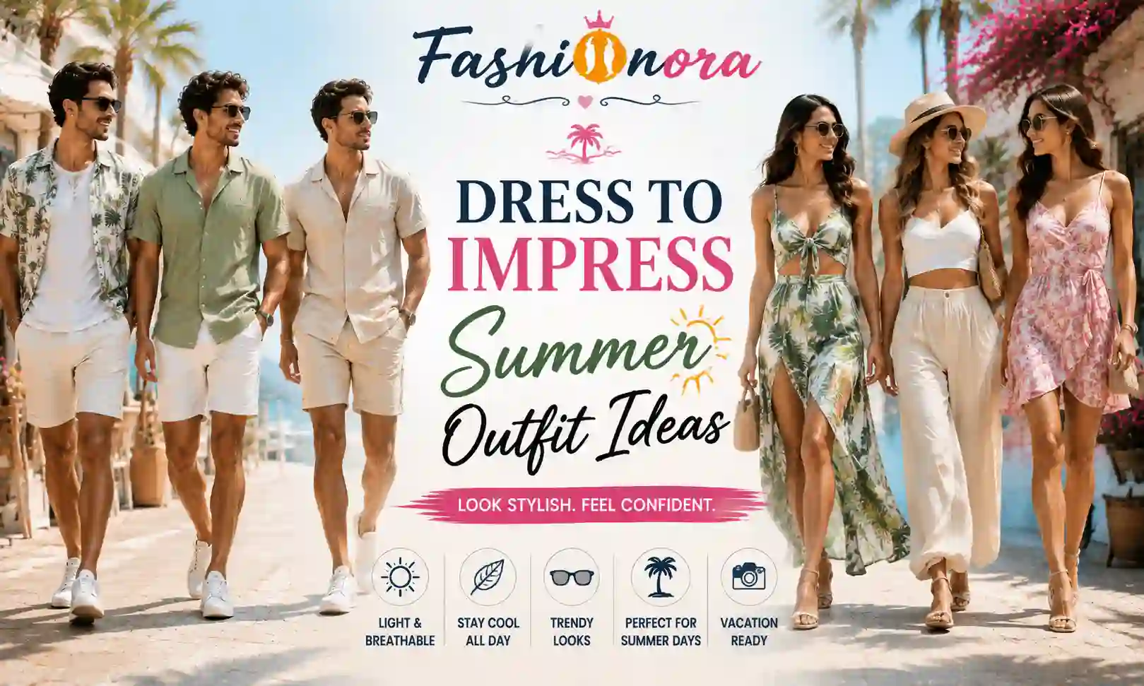 Dress to Impress Summer Fashion Trends: Stylish Summer Outfit Ideas for Men and Women
